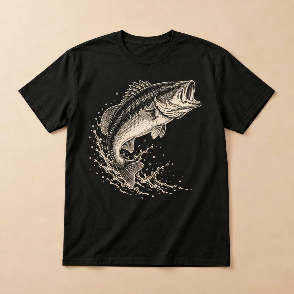 Bass Line Art Tee